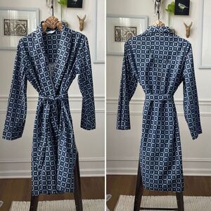 New Vintage Men’s Kmart Travel Robe Dark Blue L